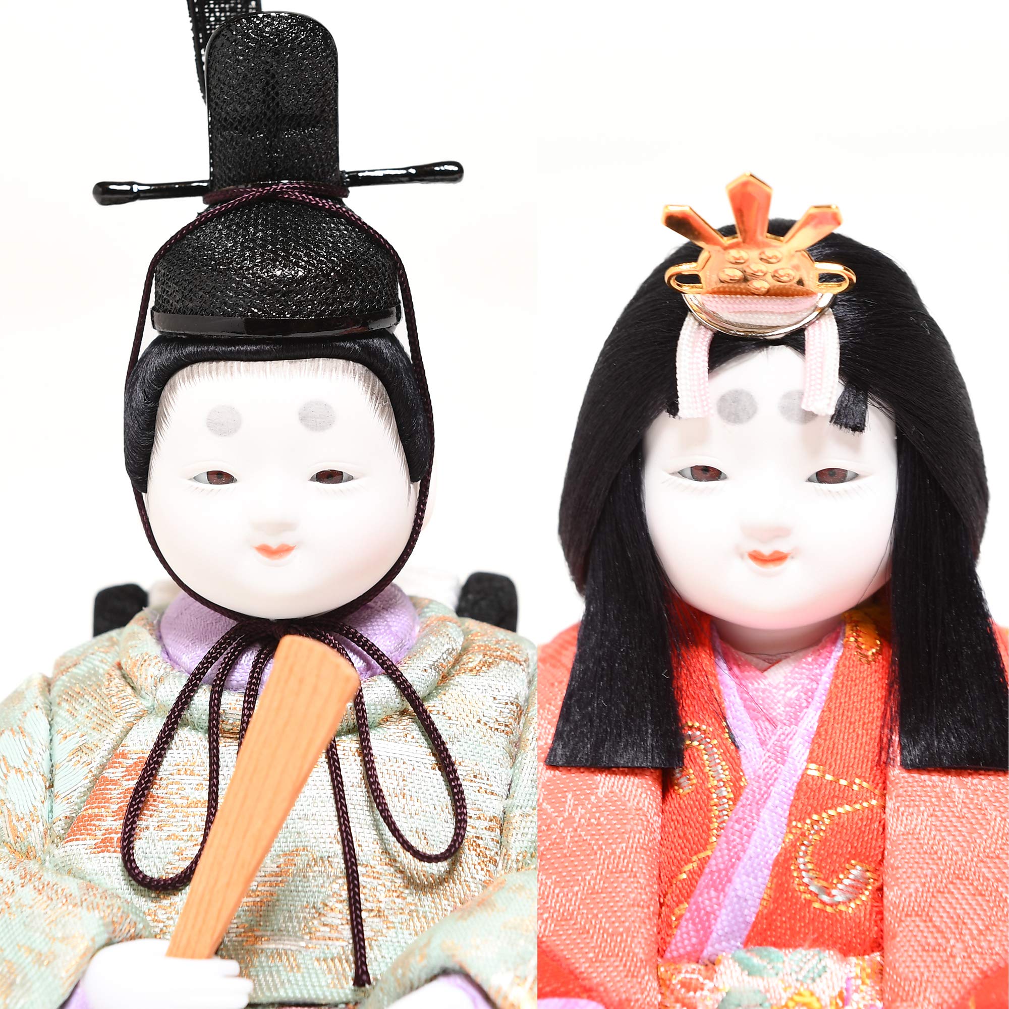 Amazon | 【江戸木目込】【木目込／五人・十五人飾】咲良雛・五人飾 咲